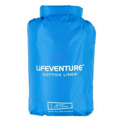 Lifeventure bomullssovpåse liner No Color